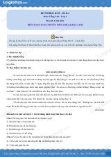 Đề thi học kì 2 Tiếng Việt 3 CD - Đề số 1
